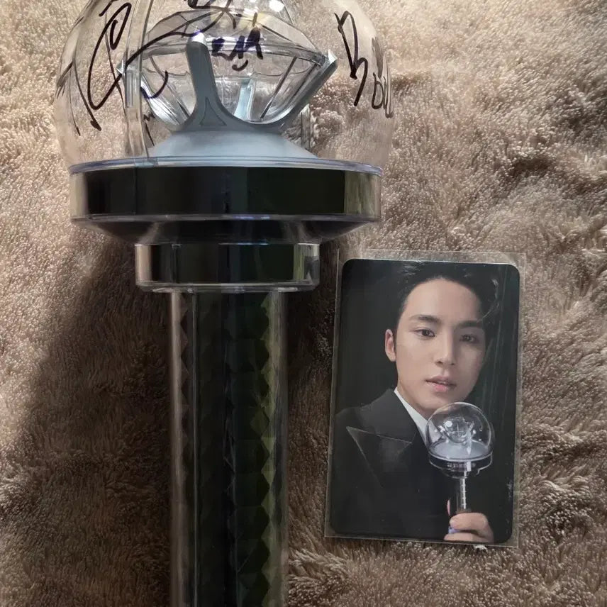 [SOLD OUT] 민규포카 덤 - 세븐틴 싸인 캐럿봉 ver3