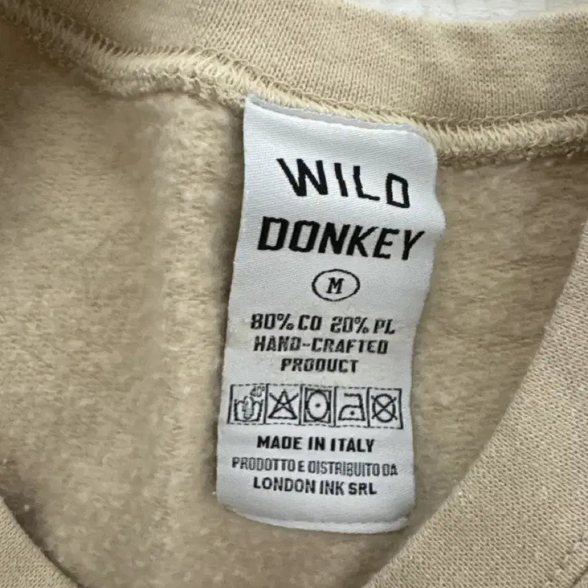 [BUNJANG] Wild Donkey Sweatshirt T-Shirt / 와일드 동키 맨투맨 티셔츠