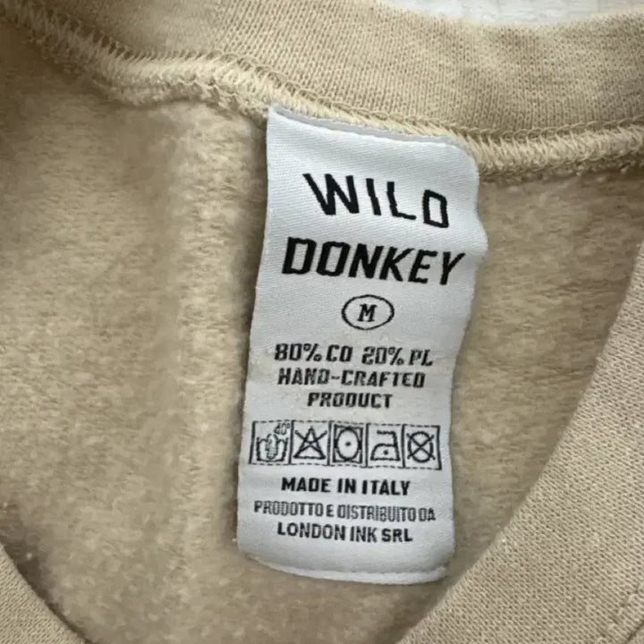 [BUNJANG] Wild Donkey Sweatshirt T-Shirt / 와일드 동키 맨투맨 티셔츠