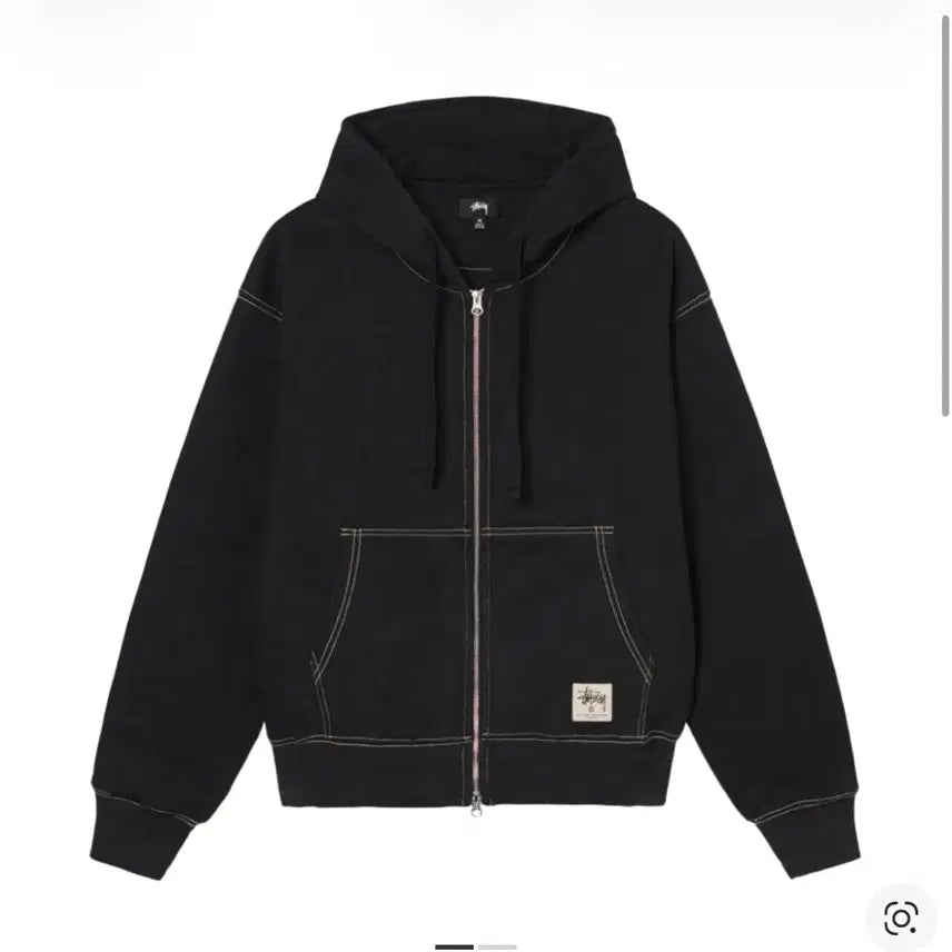 [SOLD OUT] 스투시 더블 페이스 라벨 후드집업 팔아요
