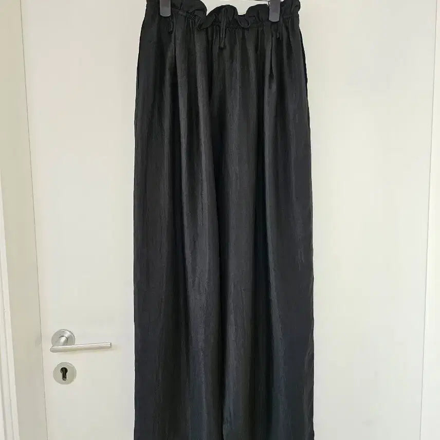 [BUNJANG] LANVIN COLLECTION Black Wide Pants / LANVIN COLLECTION 블랙 와이드 팬츠 64