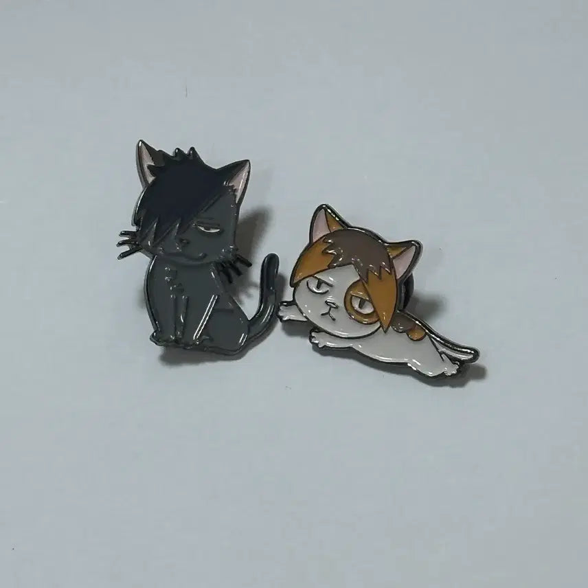 [SOLD OUT] 하이큐 동물 메탈뱃지 쿠로오, 켄마 일괄
