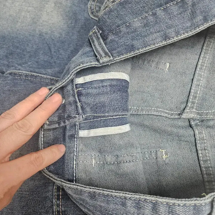 [BUNJANG] Son Jung Wan Handmade Wide-Leg Jeans / 청바지.손정완핏.핸드메이드.정구호핏