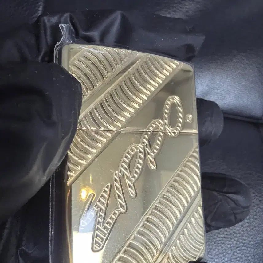 [BUNJANG] Zippo Armor Case Gold Lighter / zippo 지포 Armor Case 금장 라이터 (새상품)