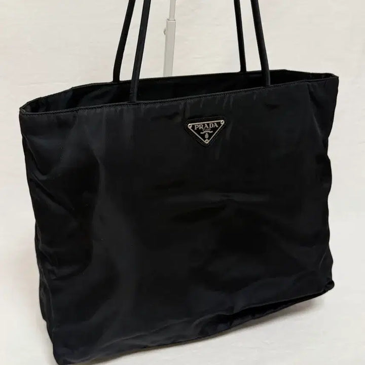 [BUNJANG] Authentic Prada Pocono Nylon Black Tote Bag Shoulder Bag / 정품 프라다 포코노 나일론 블랙 토트백 숄더백