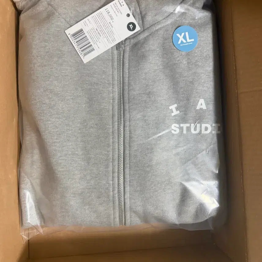 [BUNJANG] IAB Studio Hooded Zip-up XL / 아이앱 후드집업 XL