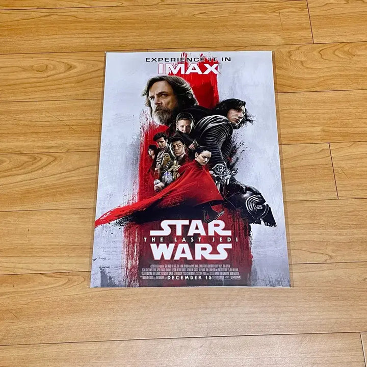 [BUNJANG] Star Wars The Last Jedi IMAX Poster / 스타워즈 라스트 제다이 아이맥스 IMAX 포스터 cgv
