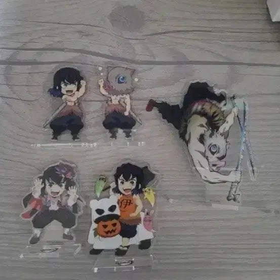 [BUNJANG] Demon Slayer Inosuke Acrylic Stand Bundle Set / 귀멸의 칼날 아크릴 스탠드 이노스케 일괄