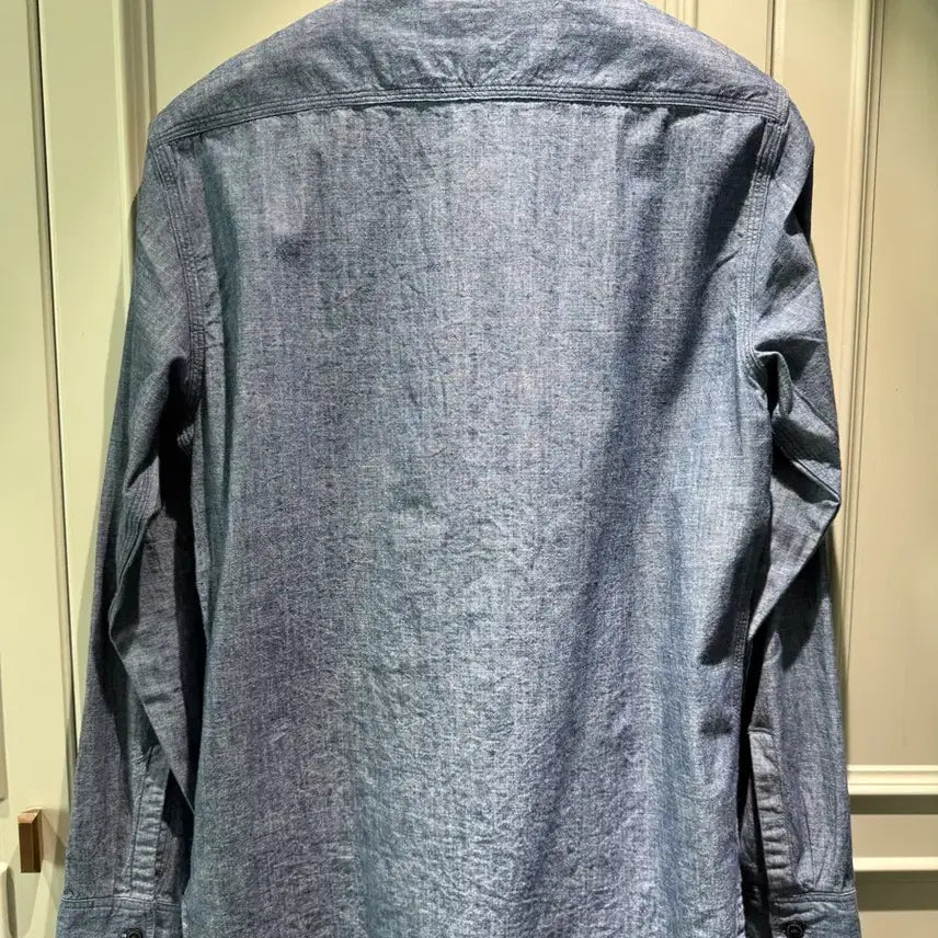 [BUNJANG] RRL Indigo Chambray Work Shirt / [S] 더블알엘 인디고 샴브레이 워크 셔츠 (새상품 컨디션)