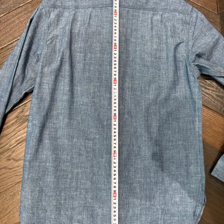[BUNJANG] RRL Indigo Chambray Work Shirt / [S] 더블알엘 인디고 샴브레이 워크 셔츠 (새상품 컨디션)