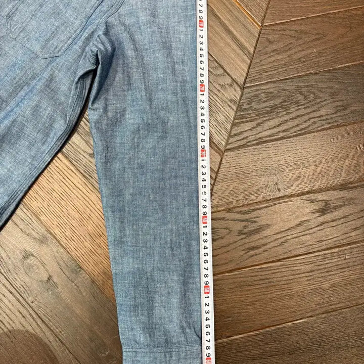 [BUNJANG] RRL Indigo Chambray Work Shirt / [S] 더블알엘 인디고 샴브레이 워크 셔츠 (새상품 컨디션)