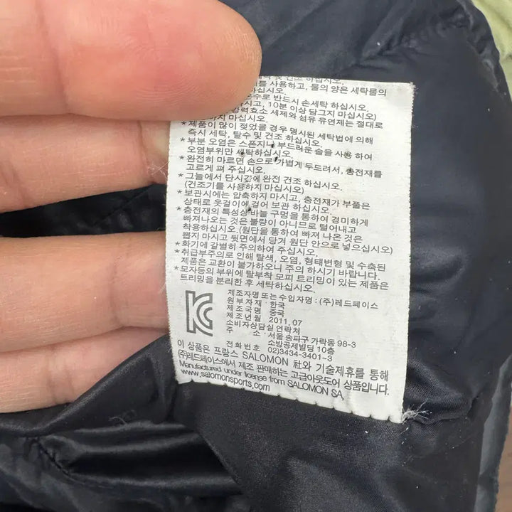 [BUNJANG] Salomon Wind Down Prime Lightweight Padded Jacket / 여성용 S(90) 살로몬 블랙 윈드다운 프라임 경량 패딩 자켓