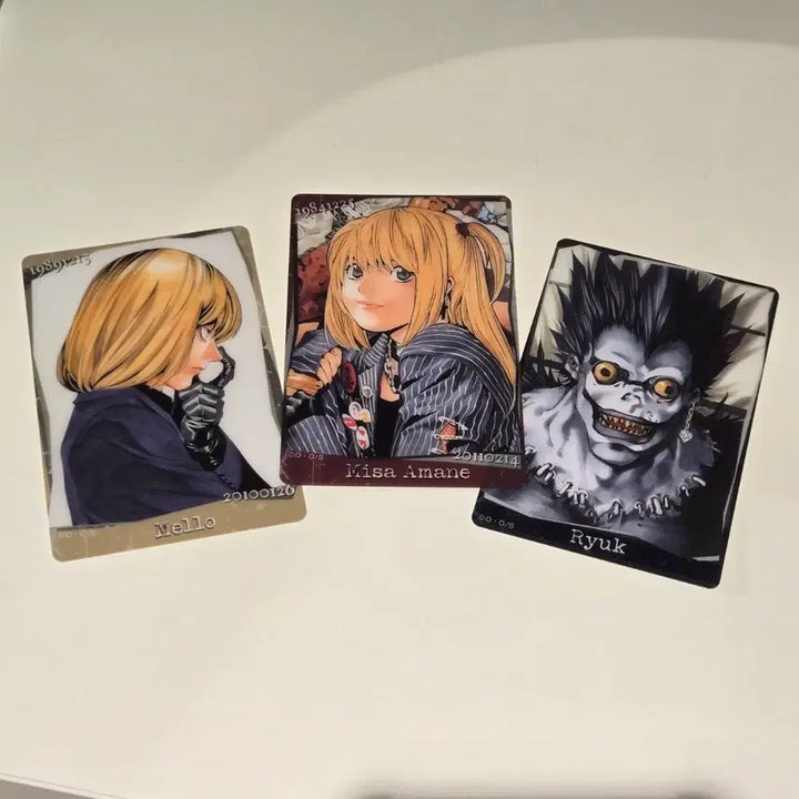 [SOLD OUT] [일괄판매]데스노트 일러스트 카드 컬렉션 미사 류크 멜로