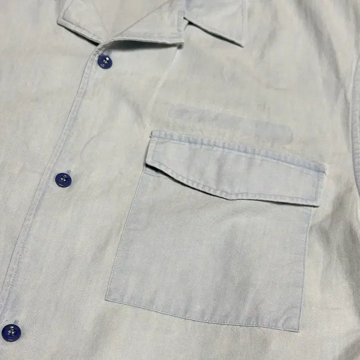 [SOLD OUT] 토마스모어 연청데님 셔츠 L사이즈