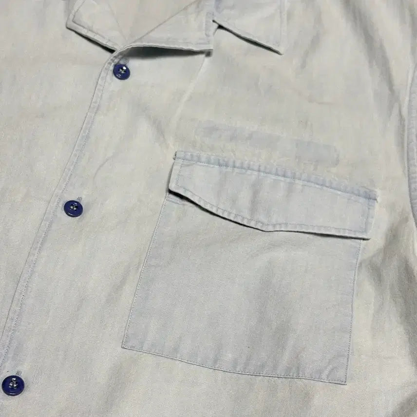 [SOLD OUT] 토마스모어 연청데님 셔츠 L사이즈