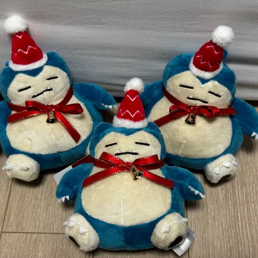 [BUNJANG] Pokemon Winter Carnival Snorlax Bag Charm / 포켓몬스터 윈터카니발 가방걸이- 잠만보