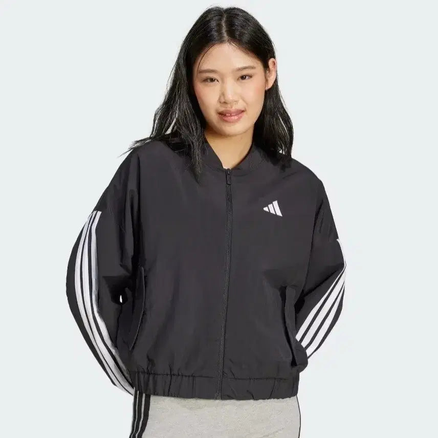 [BUNJANG] Adidas Three Stripe Black Women&