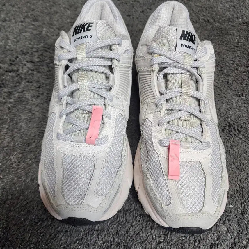 [BUNJANG] Nike Vomero 5 White Sneakers / 나이키 보메로5 화이트  270사이즈