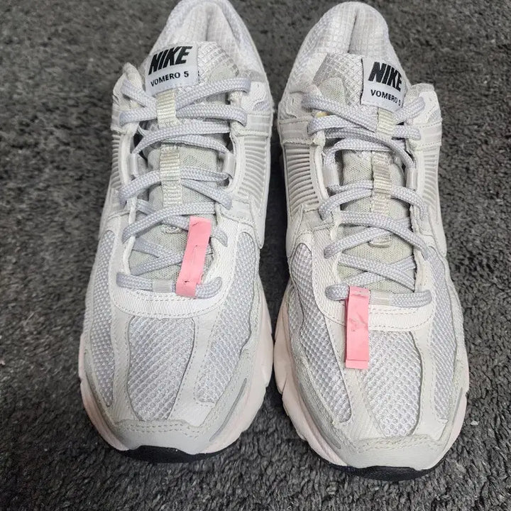 [BUNJANG] Nike Vomero 5 White Sneakers / 나이키 보메로5 화이트  270사이즈