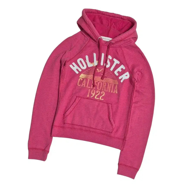 [BUNJANG] Hollister Spell Logo Hoodie / [여S] 홀리스터 스펠 로고 후드티
