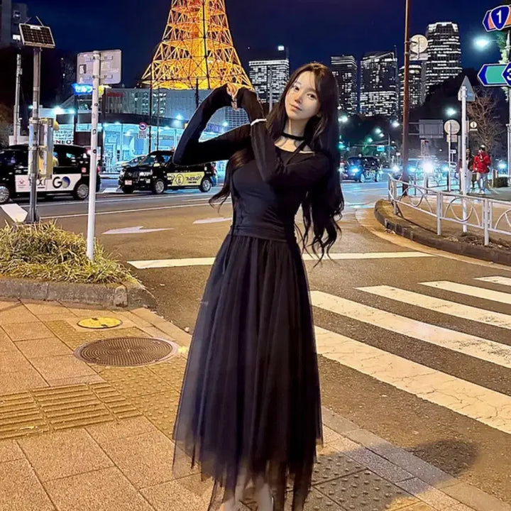 [BUNJANG] Mayyun Chiffon Skirt - Various Colors / 메이윤 샤 스커트