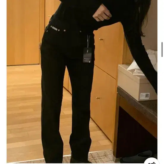 [BUNJANG] February11 Black Denim Jeans / 도매브랜드 페브러리11 블랙진 s