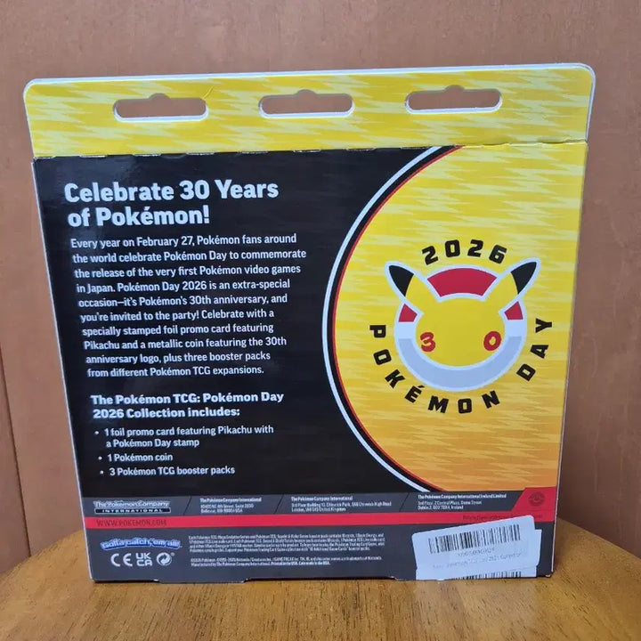 [BUNJANG] Pokemon 30th Anniversary Collection Box (Sealed) / 포켓몬카드 30주년 포켓몬데이 컬렉션박스 미개봉 새상품 1개 처분합니다.
