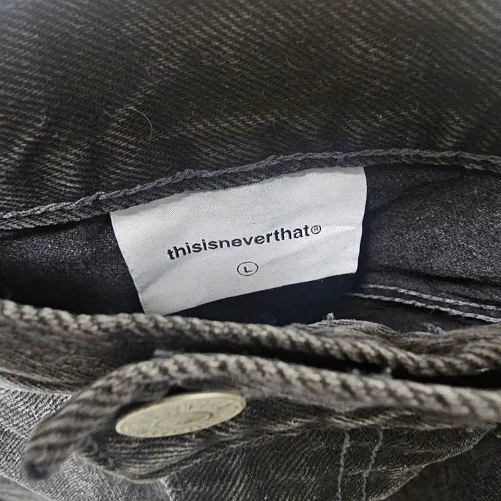[BUNJANG] thisisneverthat Relaxed Jeans Black / 디스이즈네버댓 Relaxed Jeans Black