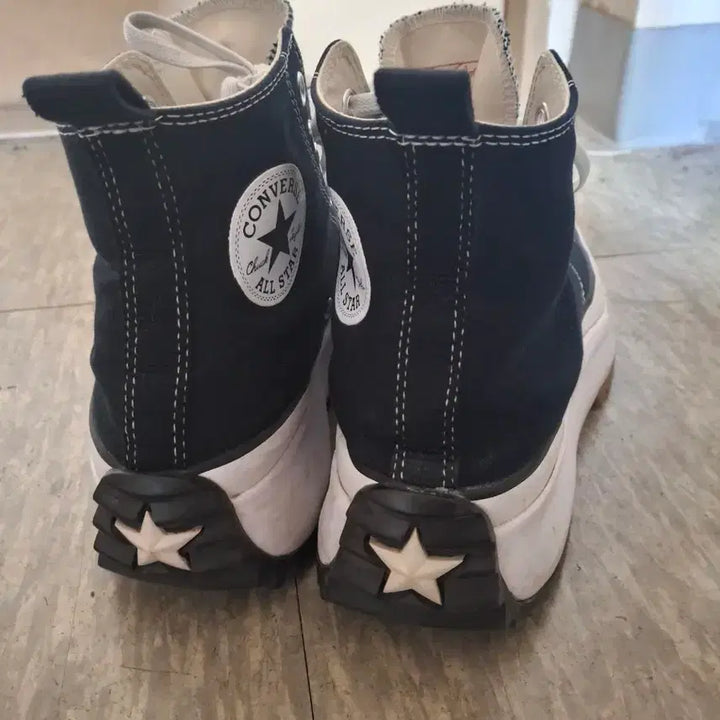 [BUNJANG] Converse Run Star Hike Black High Sneakers 265 / 컨버스 런스타 하이크 블랙 하이 스니커즈 265 커트 코베인