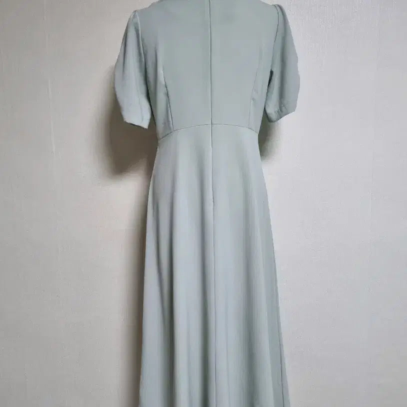 [SOLD OUT] L68 민트셔링소매롱원피스