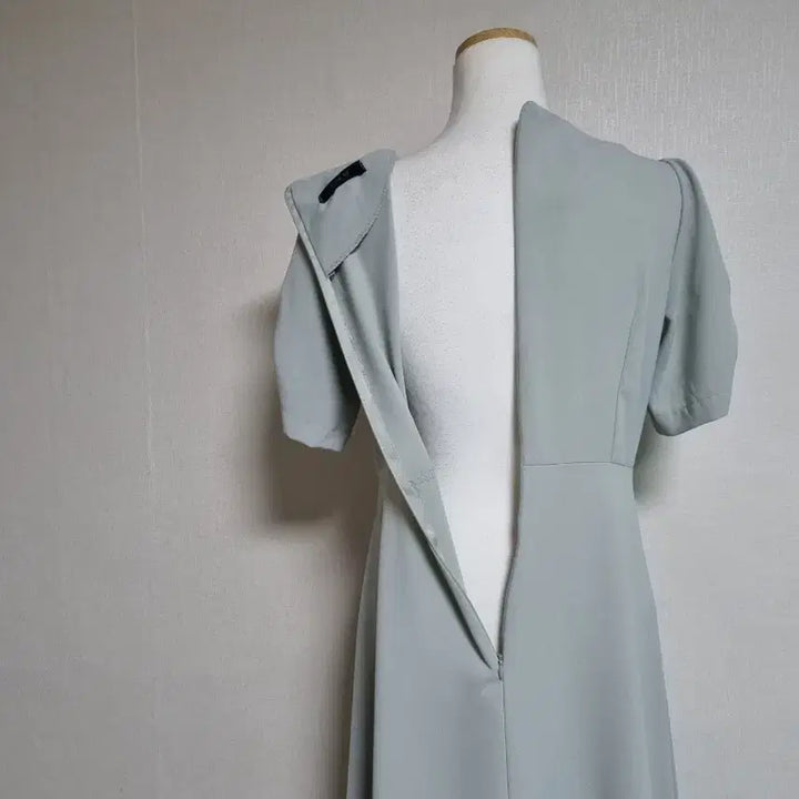 [SOLD OUT] L68 민트셔링소매롱원피스