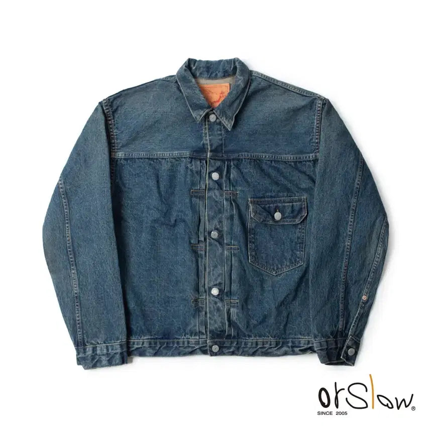 [BUNJANG] OrSlow TYPE1 BLOUSE 2 Year Denim Jacket / [5] 오어슬로우 TYPE1 BLOUSE 2 YEAR