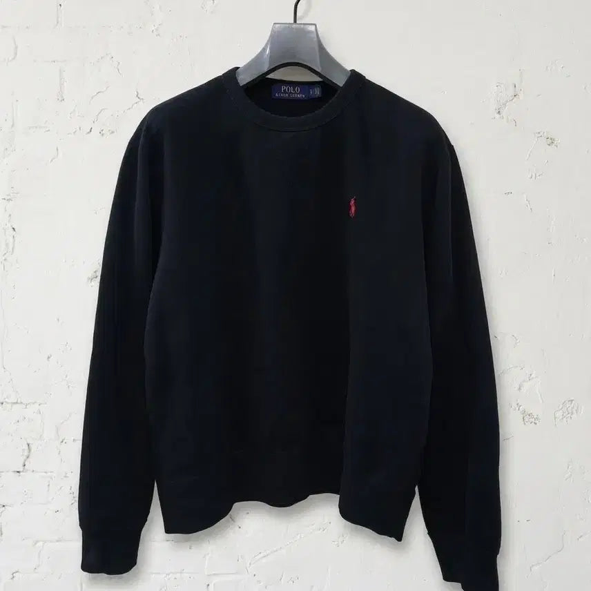 [BUNJANG] Polo Ralph Lauren Black Sweatshirt L / 폴로 랄프로렌 블랙 맨투맨 L