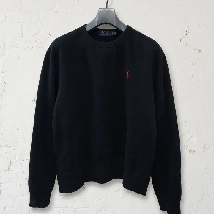 [BUNJANG] Polo Ralph Lauren Black Sweatshirt L / 폴로 랄프로렌 블랙 맨투맨 L