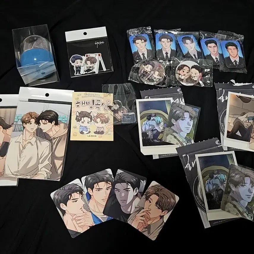 [BUNJANG] LEEBOM  Haebing Curve Goods Bundle Set + POB / 레봄 아밝팝업 해빙곡선 굿즈 일괄 원가 양도합니다(+레봄 5만원 특전)