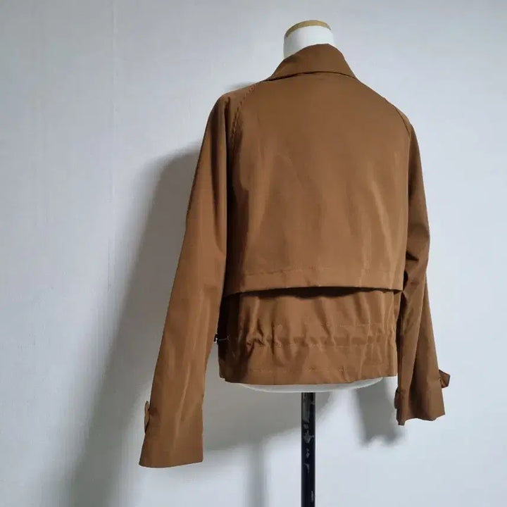 [BUNJANG] J11 Brown Double-Button Short Jacket / J11 스트링 브라운 더블 버튼 숏 자켓