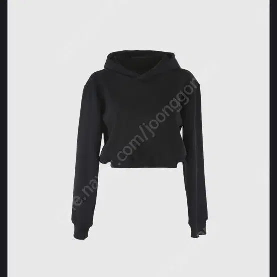 [BUNJANG] Guz Light Hoodie Black / 구즈 라이트 후드티 블랙
