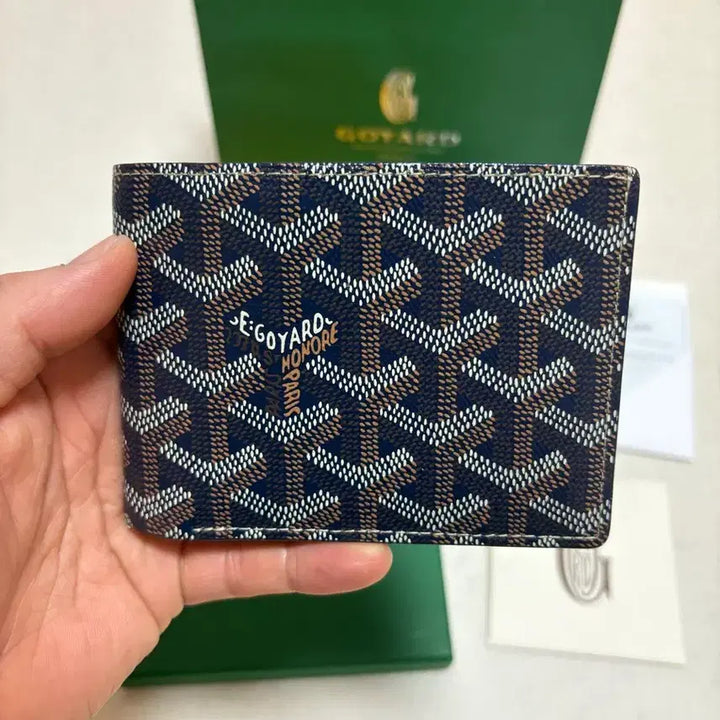 [BUNJANG] Goyard Victoire Card Wallet - Navy / 고야드 빅투아르 카드지갑 네이비 판매