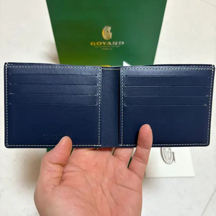 [BUNJANG] Goyard Victoire Card Wallet - Navy / 고야드 빅투아르 카드지갑 네이비 판매