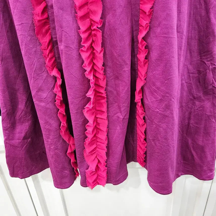 [BUNJANG] Nanette Lepore Frill Dress / 프릴 원피스