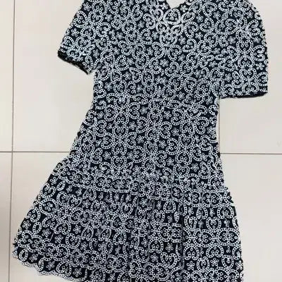 [BUNJANG] Sandro Angeles Embroidered Dress / 새) 산드로 앤젤레스 자수원피스