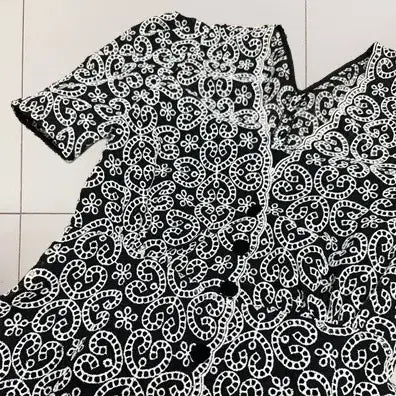 [BUNJANG] Sandro Angeles Embroidered Dress / 새) 산드로 앤젤레스 자수원피스