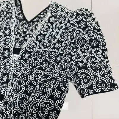 [BUNJANG] Sandro Angeles Embroidered Dress / 새) 산드로 앤젤레스 자수원피스