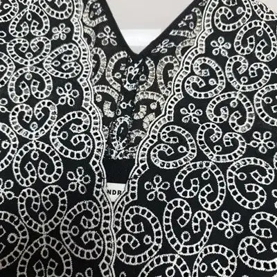 [BUNJANG] Sandro Angeles Embroidered Dress / 새) 산드로 앤젤레스 자수원피스