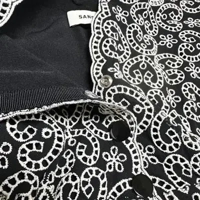 [BUNJANG] Sandro Angeles Embroidered Dress / 새) 산드로 앤젤레스 자수원피스