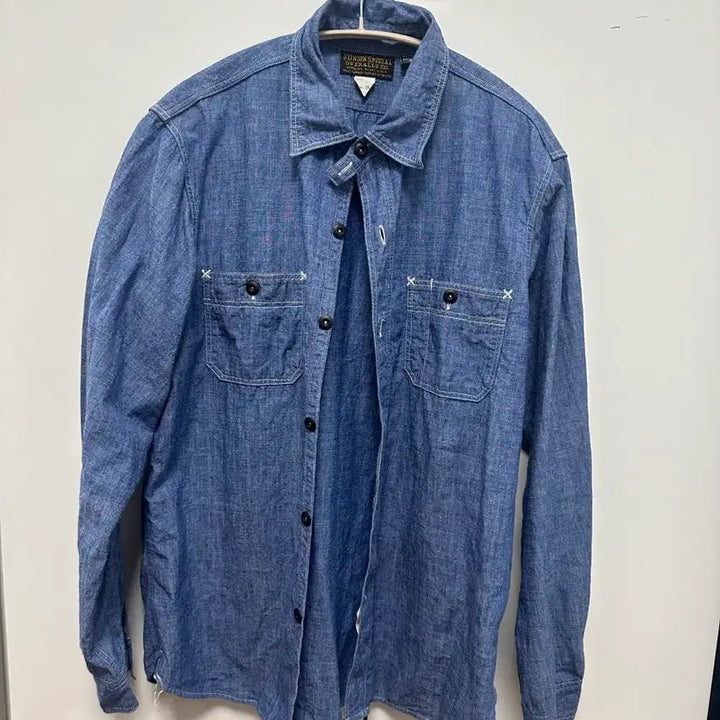 [SOLD OUT] 프리휠러스 샴브레이 셔츠 인디고