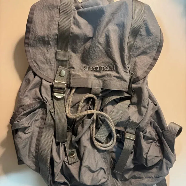 [BUNJANG] Smoothmood Off Duty Backpack Blue Fog / (마지막가격) 스무드무드 오프 듀티 백팩 블루 포그