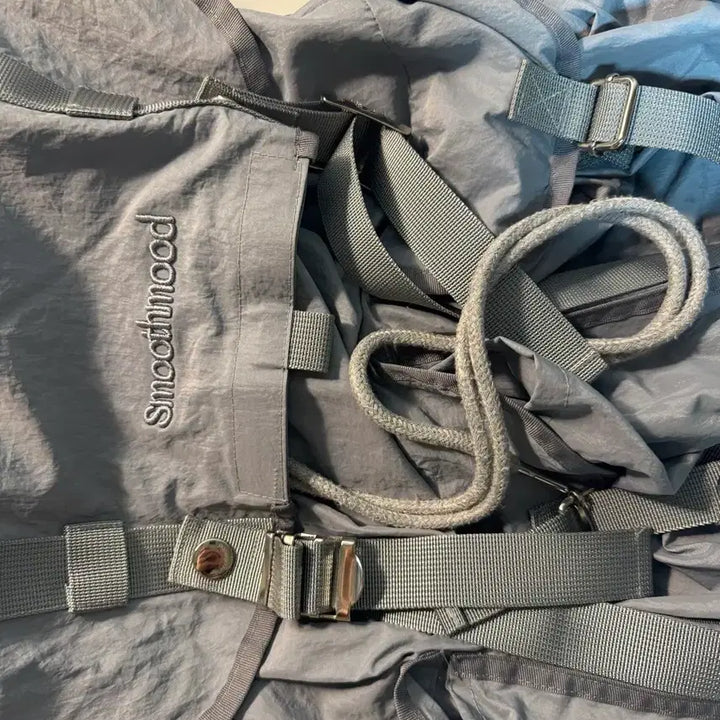 [BUNJANG] Smoothmood Off Duty Backpack Blue Fog / (마지막가격) 스무드무드 오프 듀티 백팩 블루 포그