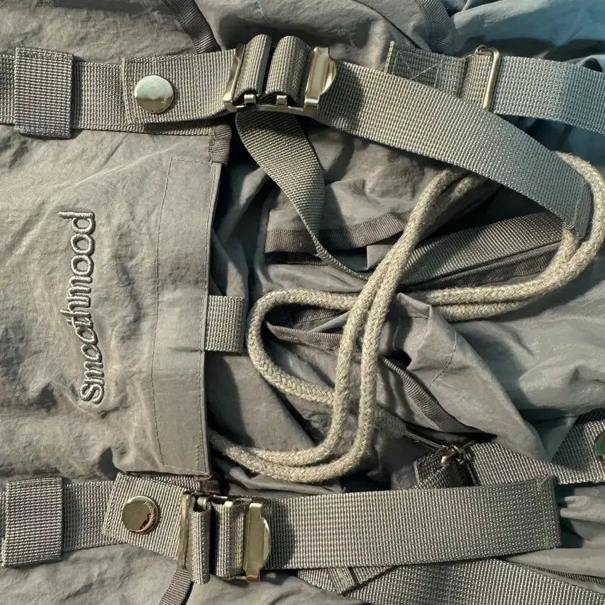 [BUNJANG] Smoothmood Off Duty Backpack Blue Fog / (마지막가격) 스무드무드 오프 듀티 백팩 블루 포그