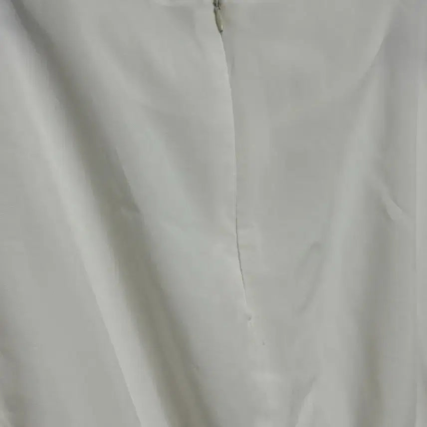 [BUNJANG] White Flare Long Dress for Self Wedding / 66-77 화이트 반팔 플레어 롱 원피스 셀프웨딩 브라이덜샤워 휴양지룩